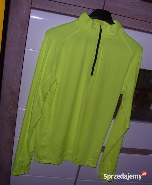 Sportowa limonkowa neonowa Bluza JNowa rMXL Rawicz sprzedam