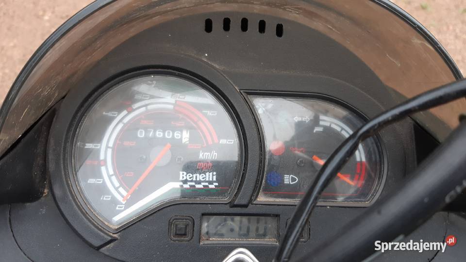 Skuter Benelli Quattro Nove 49x Rok produkcji 2008 podlaskie Nowe Trzciano
