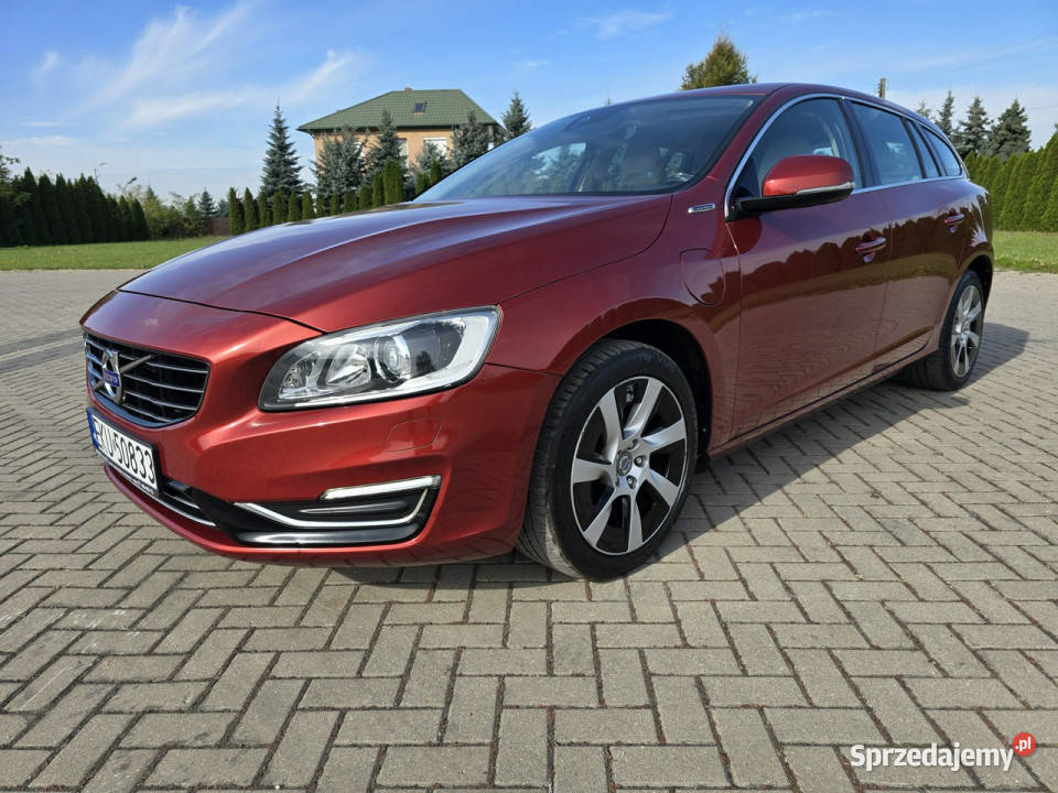 Volvo V60 24D6 HybrydaSkóryKolorowa NaviSuper Motoryzacja Kutno