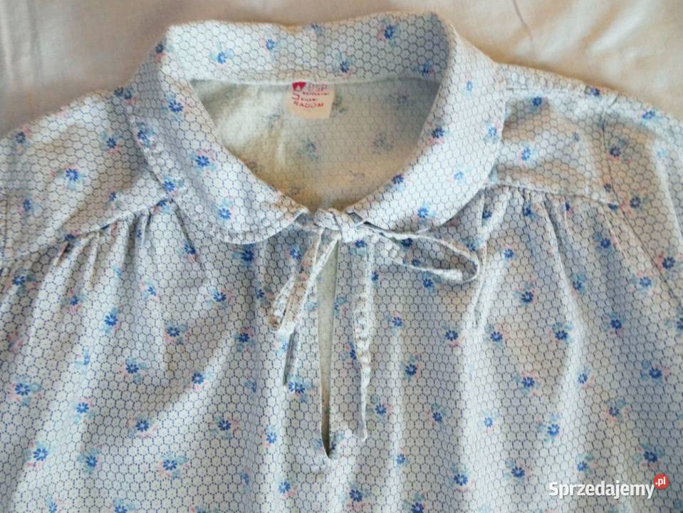 Koszula nocna flanelowa OSP vintage 40 42 małopolskie Nowy Sącz sprzedam