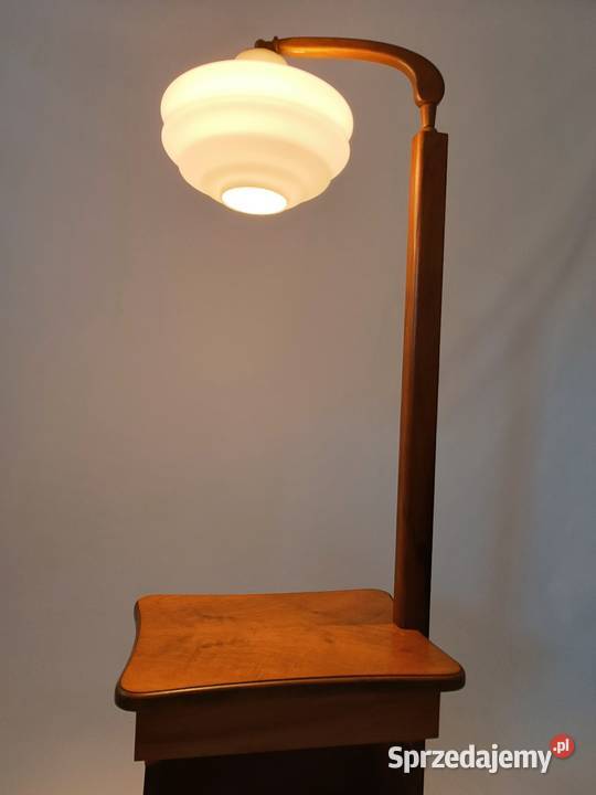 Lampa podłogowa ze stolikiem Art Deco Dom i Ogród Zielona Góra