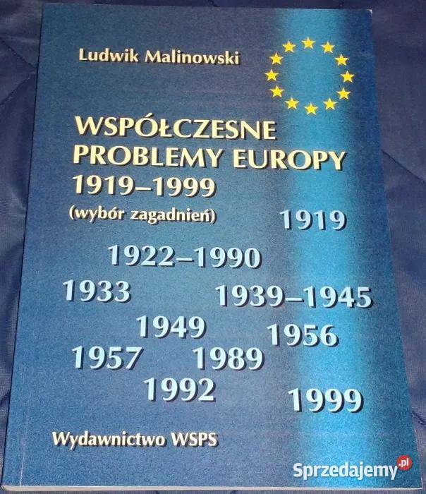 Współczesne problemy Europy 19191999 Ludwik Chełm