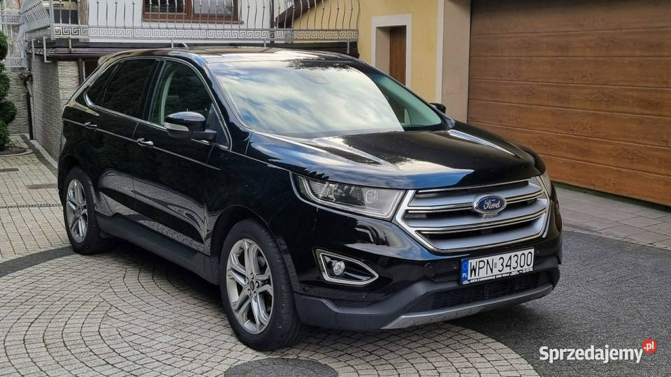Ford EDGE Bogata Wersja AWD TITANIUM 180 światła przeciwmgielne mazowieckie Płońsk