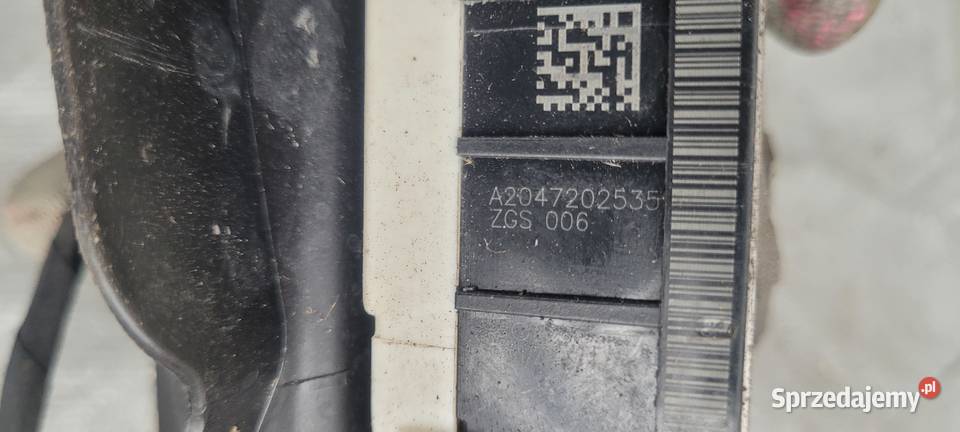 ZAMEK DRZWI LEWY PRZÓD MERCEDES W204 A2047202535 Zamki, wkładki i kluczyki Ruda Śląska