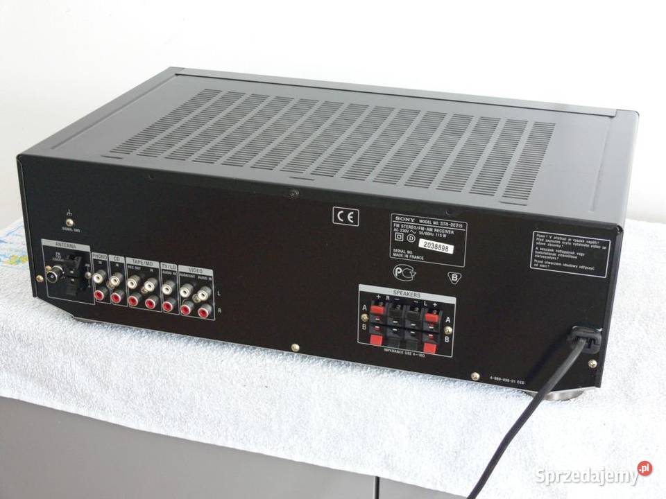 Amplituner Sony STRDE215 RDS mocny i sprawny Jasło sprzedam
