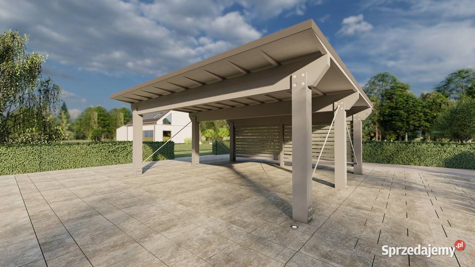 Wiata garażowa Florencja 7M Łącko