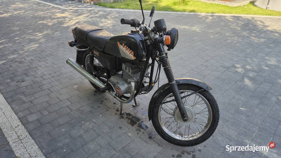 Jawa 350 zarejestrowana lubelskie Trzydnik Duży