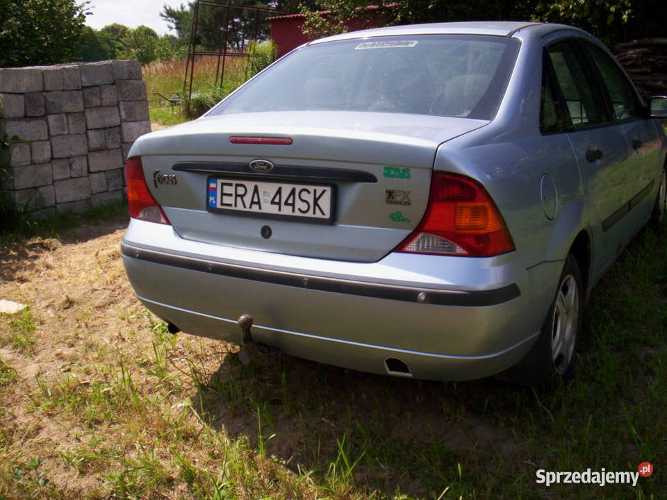 FORD FOCUS MK1 LIFT Zderzak Tył SEDAN Niebieski śląskie Częstochowa