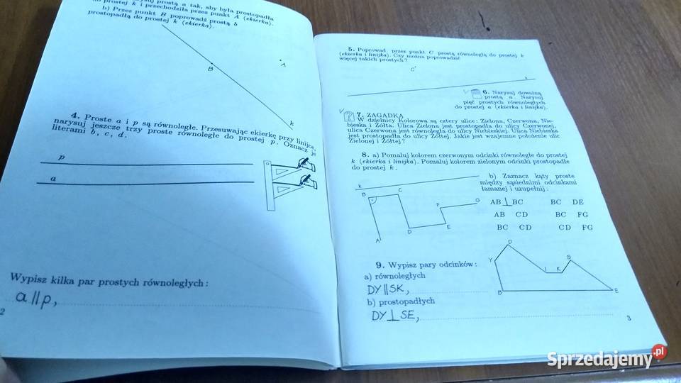 Matematyka 5 geometria zeszyt ćwiczeń z plusem pomorskie Gdańsk