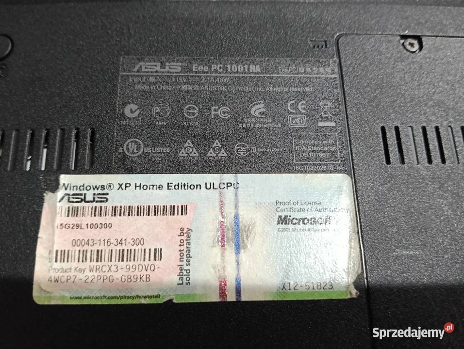 Laptop Asus Eee uzywany Drążdżewo Nowe sprzedam