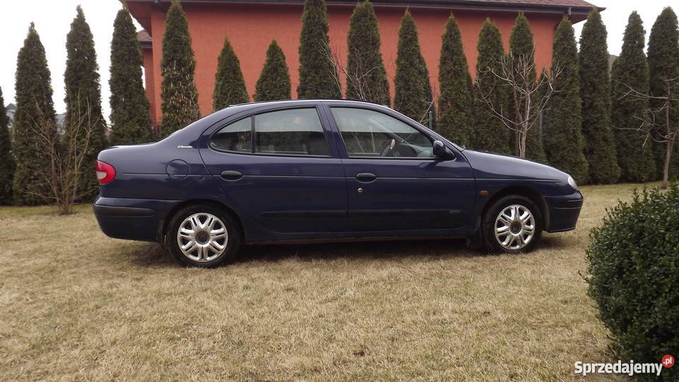 RERENAULT MEGANE 1 CLASSIC SEDANLIMUZYNA 2001 granatowy Megane Nidzica