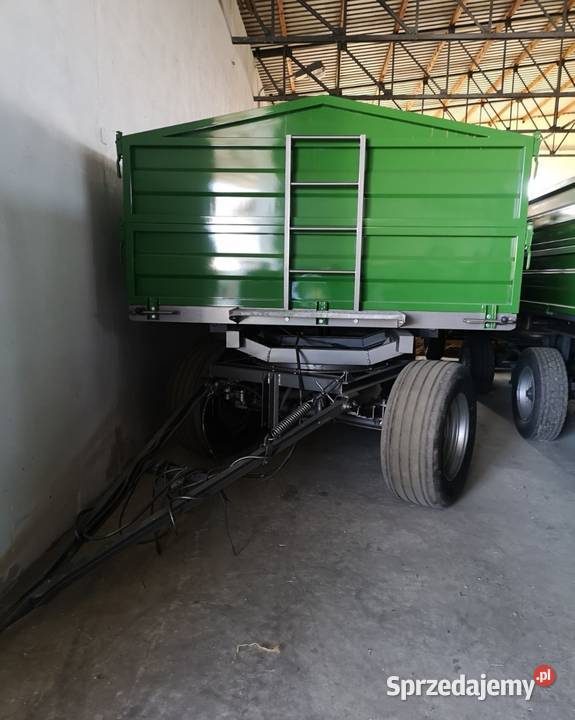 przyczepa rolnicza 12 ton trzystronny wywrot Mokra