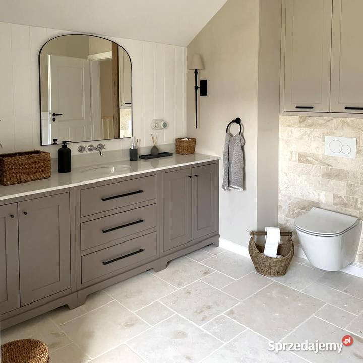 Płytki Wapień Emelas Beige szczotkowany 61x61x12 Gdynia