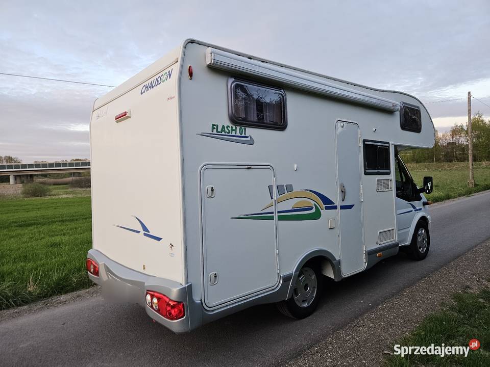 Kamper ford transit 22 4 osobowy alkowa solar