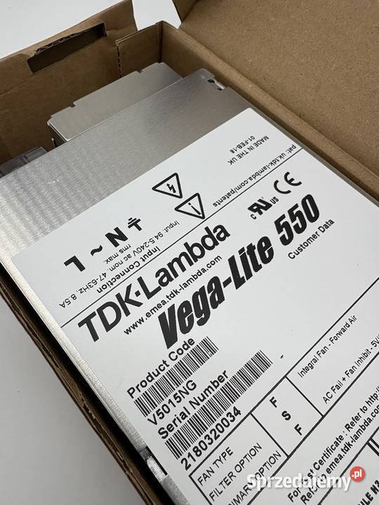 TDK Lambda Vega V5015NG Power Supply Warszawa
