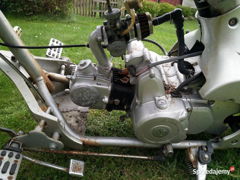 Motocykl Chopper chińczyk chiński odpala Ostojów