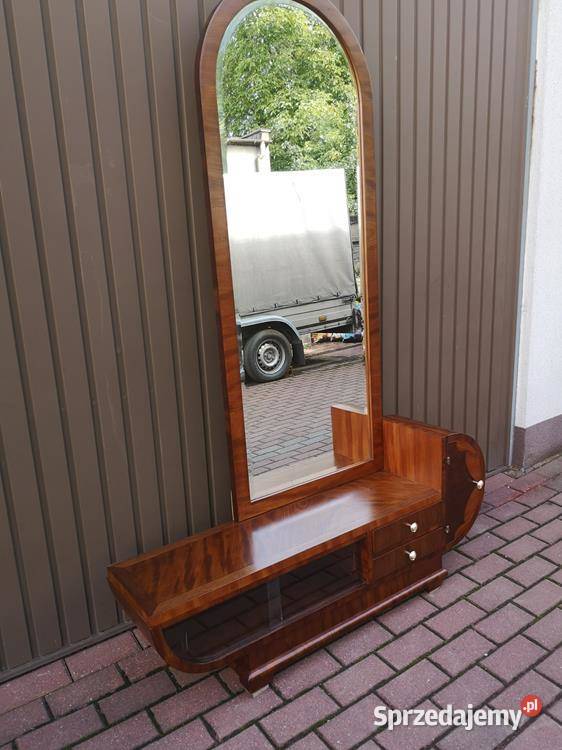 Toaletka ARTDECO Orzech Unikat Stara Antyk Swarzędz