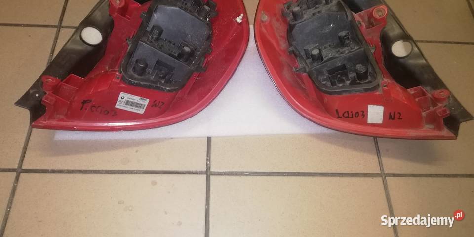 lampy tył komplet lewaprawa Renault Clio 3 r0509 Oświetlenie sprzedam