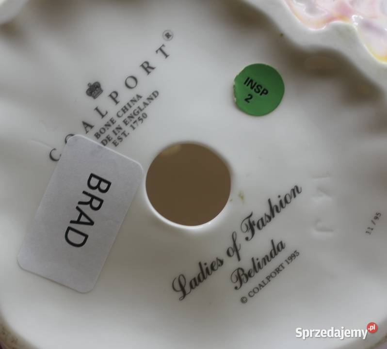 Coalport figurka dama Belinda Gdańsk sprzedam