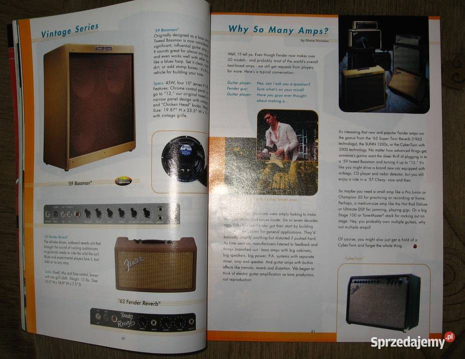 Fender Frontline 2001 De Armond Squier Benedetto Kępice