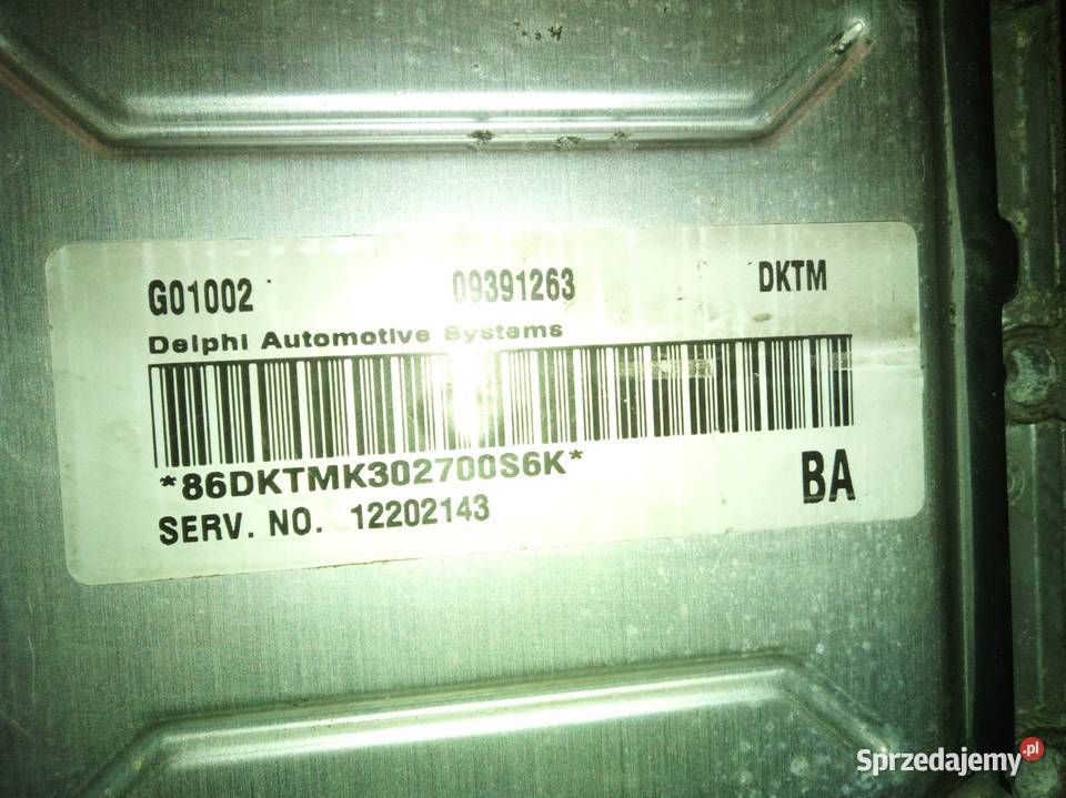 Opel Z22SE sterownik silnika 22B 147 Hrubieszów