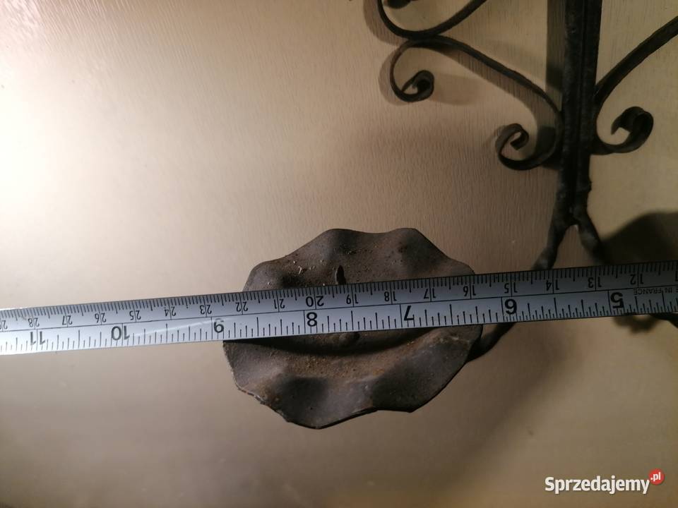 wiszący świecznik stalowy Piotrków Trybunalski