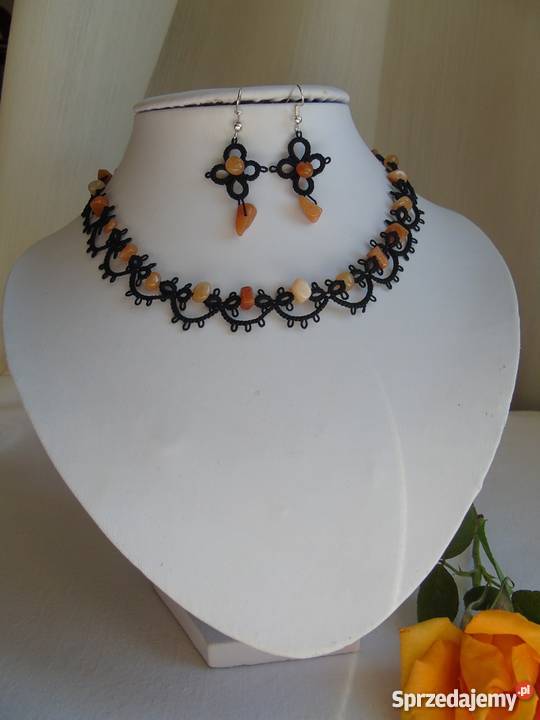 Biżuteria Frywolitkowa małopolskie Wiśniowa