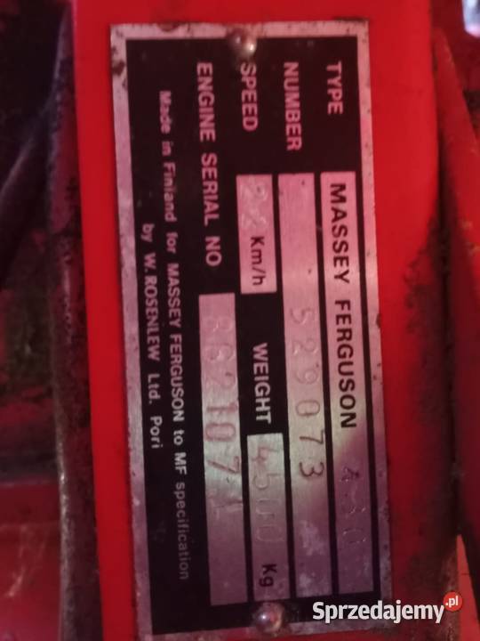 Kombajn Zbożowy Massey Ferguson 430 lubelskie sprzedam