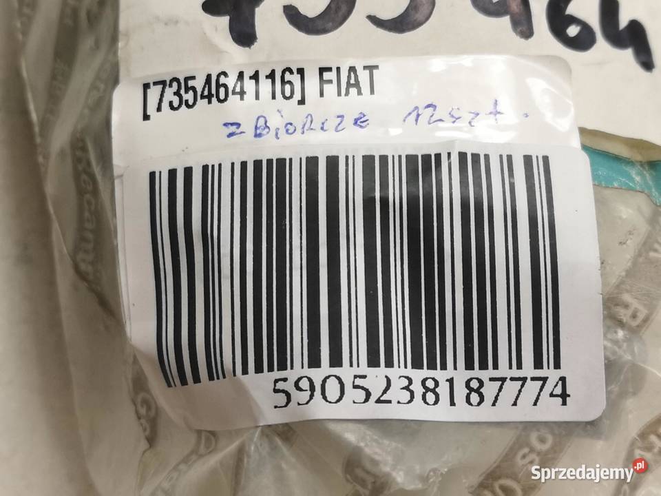 ZAŚLEPKA RĄCZKI PODSUFITKI FIAT FIORINO 2007