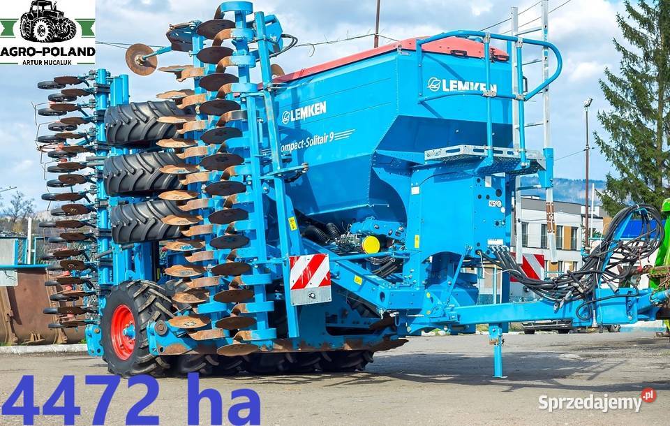 LEMKEN COMPACT SOLITAIR 9 KH 600 DS 167 4472 ha Kudowa-Zdrój sprzedam