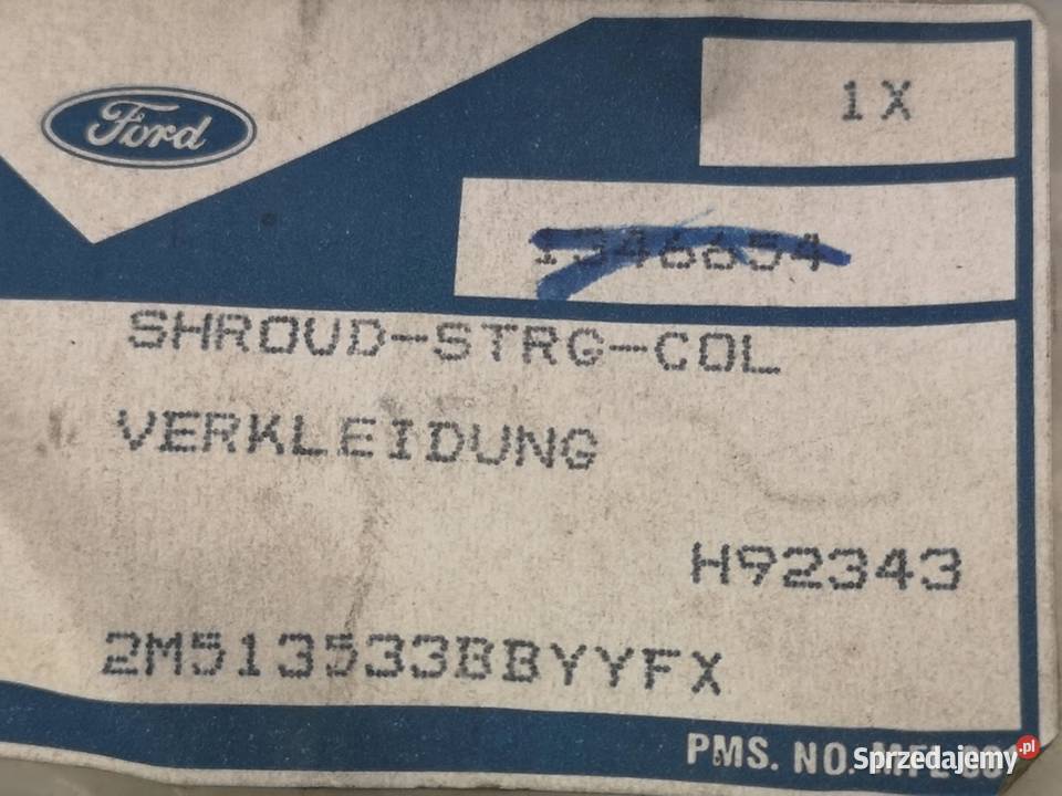 OSŁONA KOLUMNY KIEROWNICZEJ FORD FOCUS I osobowe sprzedam