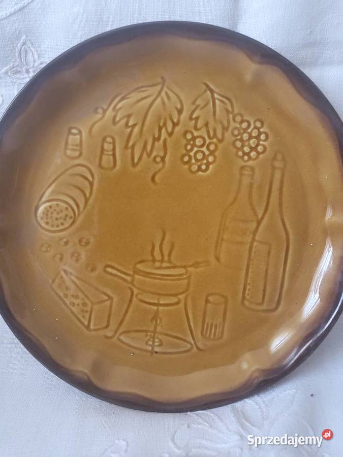 Takerz z motywem potraw porcelit syg Pruszków Łódź