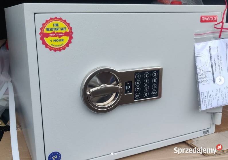 Sejf domowy ognioodporny Senali 320 Klasa S2 Łódź