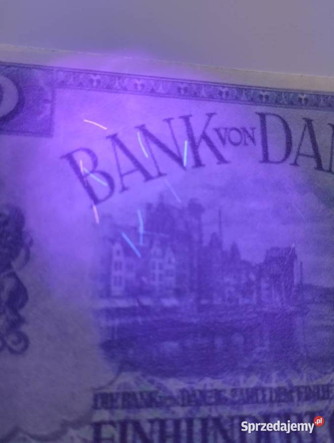 WOLNE MIASTO GDAŃSK 100 gulden 1931 UNC seria DA Białystok sprzedam