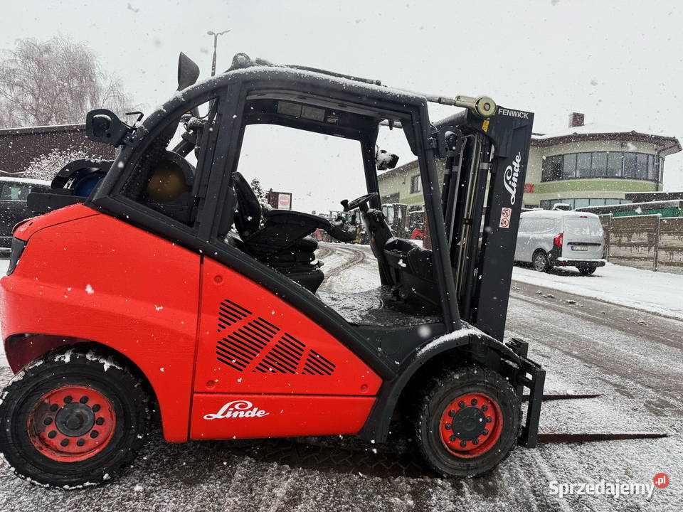 wózek widłowy LINDE H45T Triplex 40m niski Działoszyn