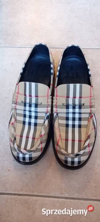 Luksusowe buty męskie marki Burberry sprzedam