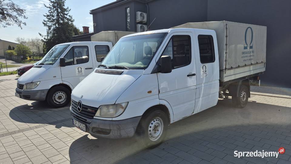 MERCEDES SPRINTER 313 CDI DOKA 7 osob nieuszkodzony Częstochowa