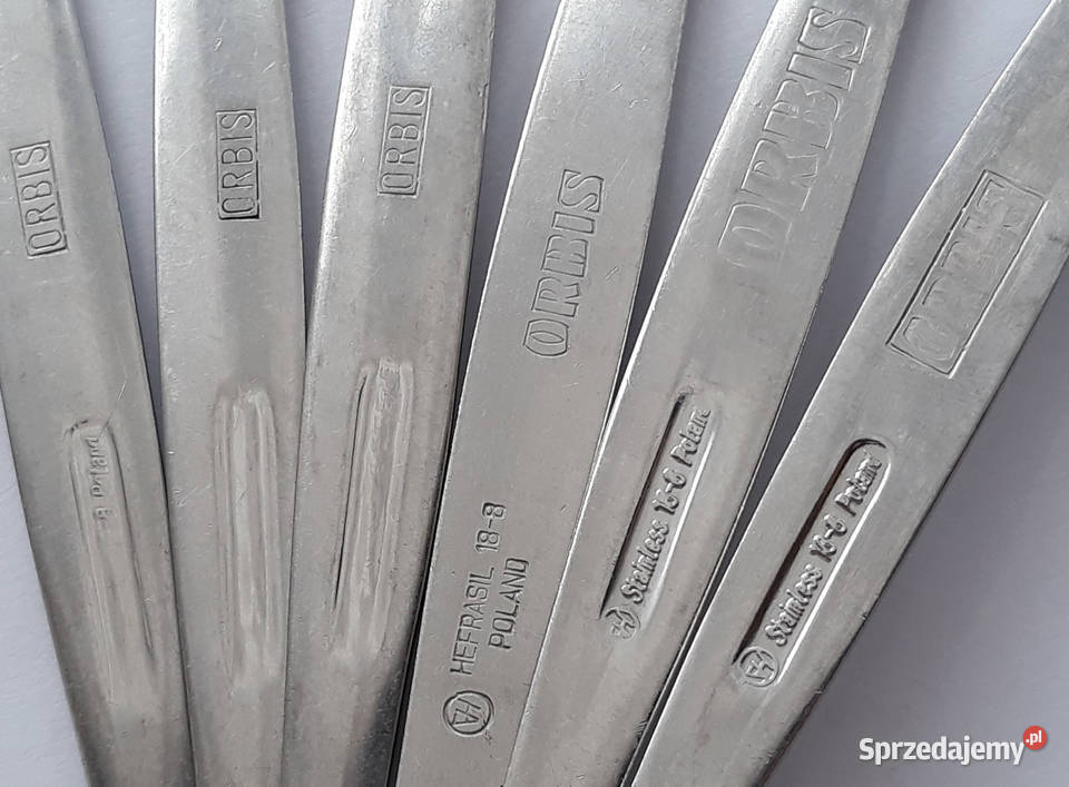 Łyżeczki do herbaty MARS ORBIS Hefra Hefrasil Dąbrowa Górnicza sprzedam