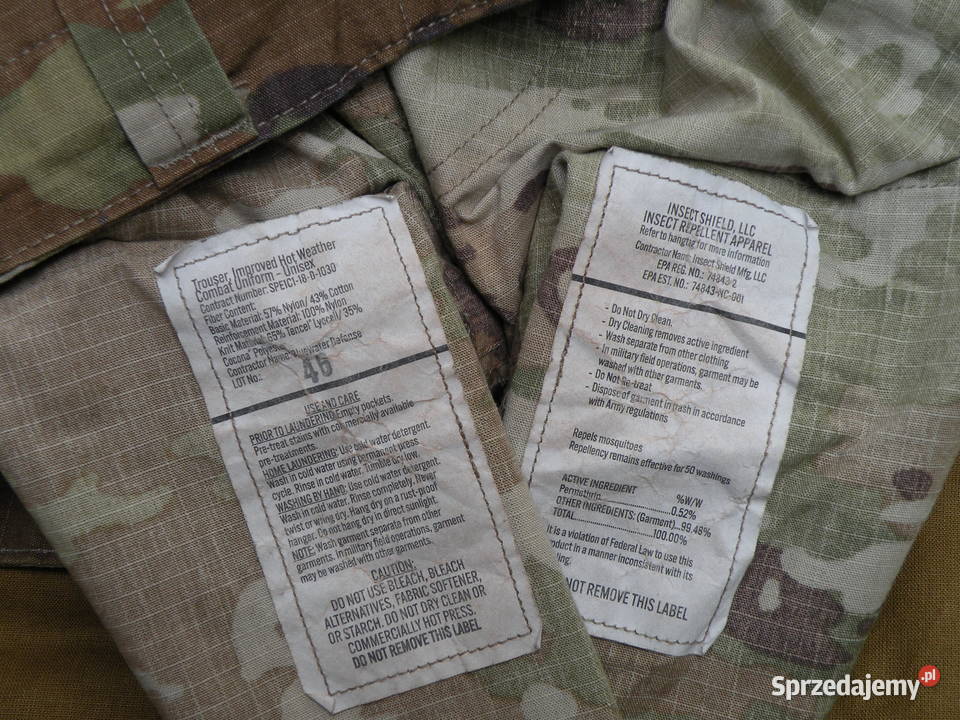Spodnie IHWCU multicam ocp medium x short Wrocław