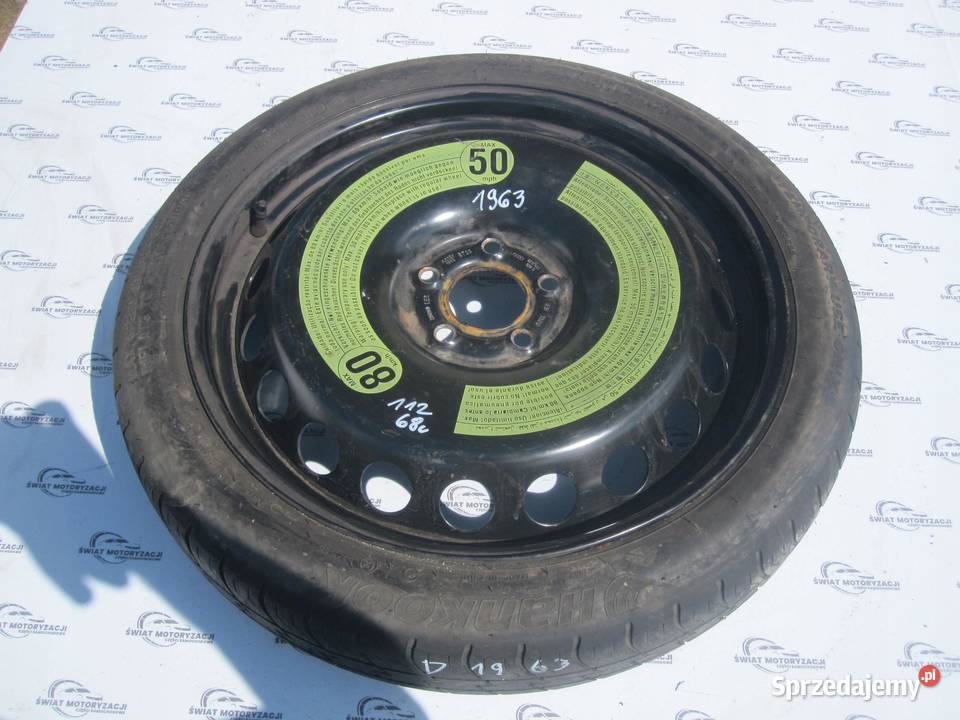 AUDI A4 B8 koło dojazdowe 1257019 100M 5x112