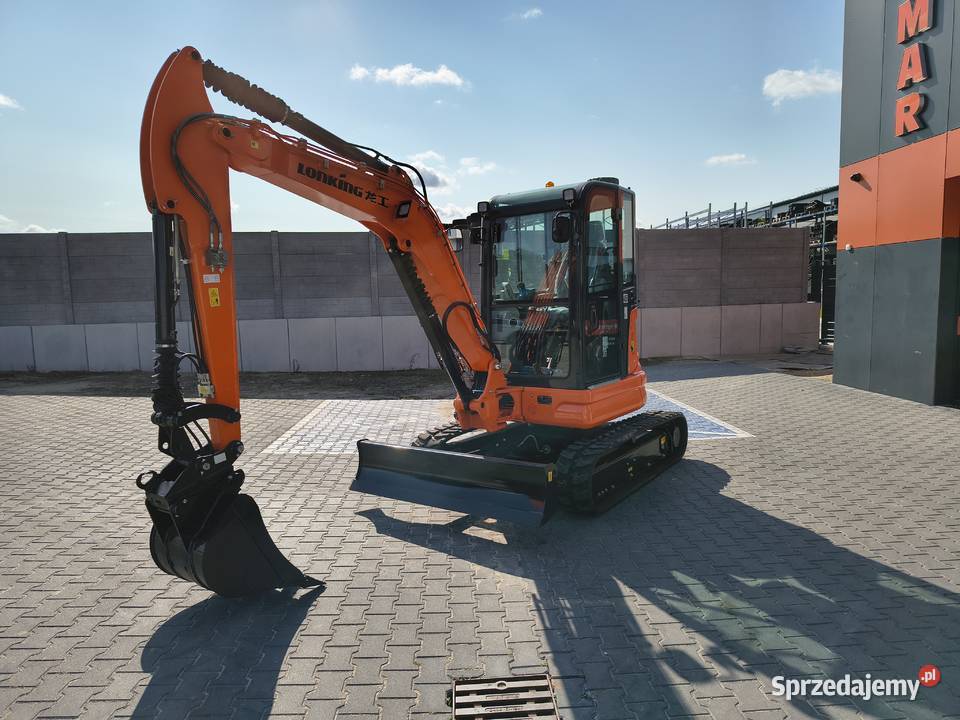 MINIKOPARKA GASIENICOWA 2 TONY LONKING JCB CAT Szybkozłącze Krotoszyn sprzedam
