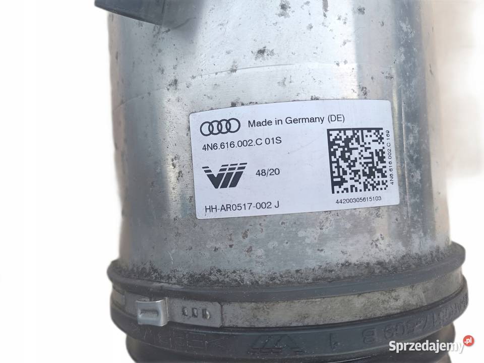 AUDI A8 D5 AMORTYZATOR PNEUMATYCZNY PRAWY TYŁ wielkopolskie Przemęt