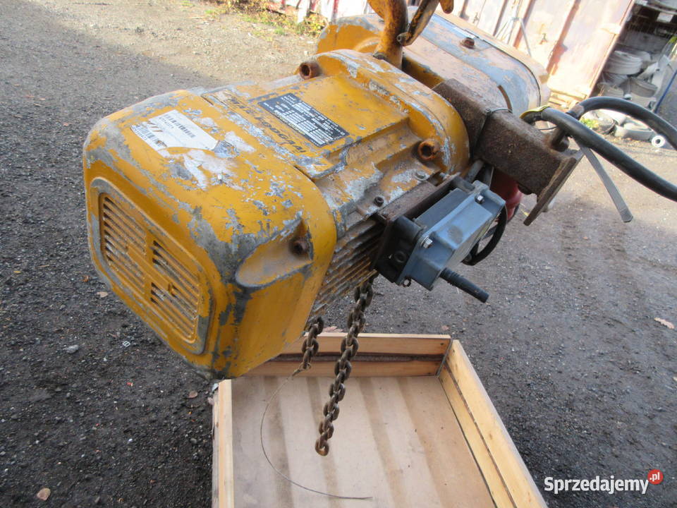 WCIĄGARKA WCIĄGNIK KITO 25T JAPAN PILOT Produkcja świętokrzyskie Wąchock