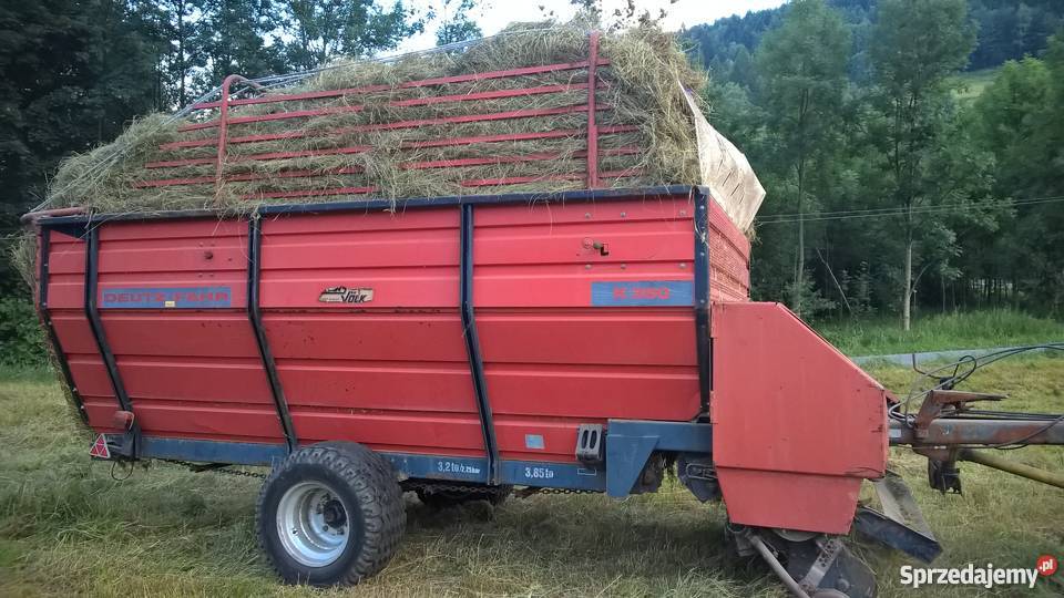 Przyczepa Samozbierająca Deutz Fahr K350 Bogdanówka