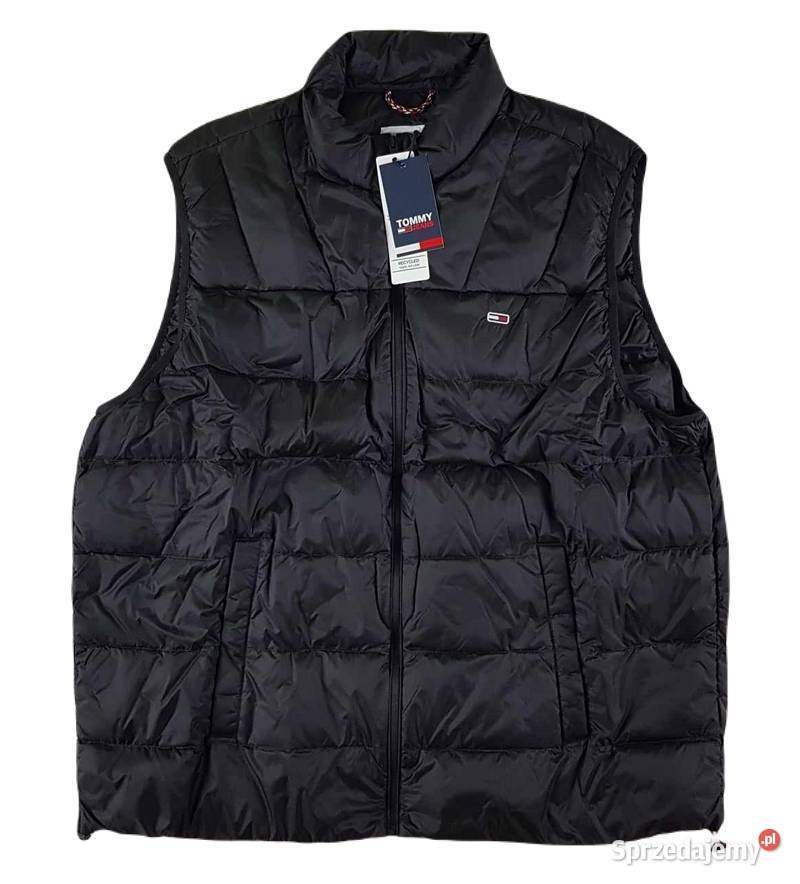 Męska kamizelka Tommy Jeans kaczy puch czarna Rozmiar XXL Moda i Styl śląskie Tarnowskie Góry