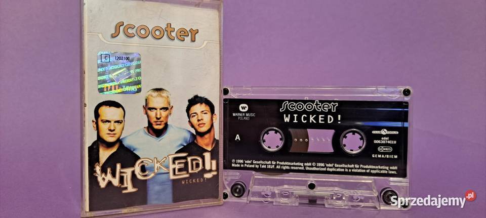 Scooter Wicked 1996 KASETA Poland małopolskie Kraków