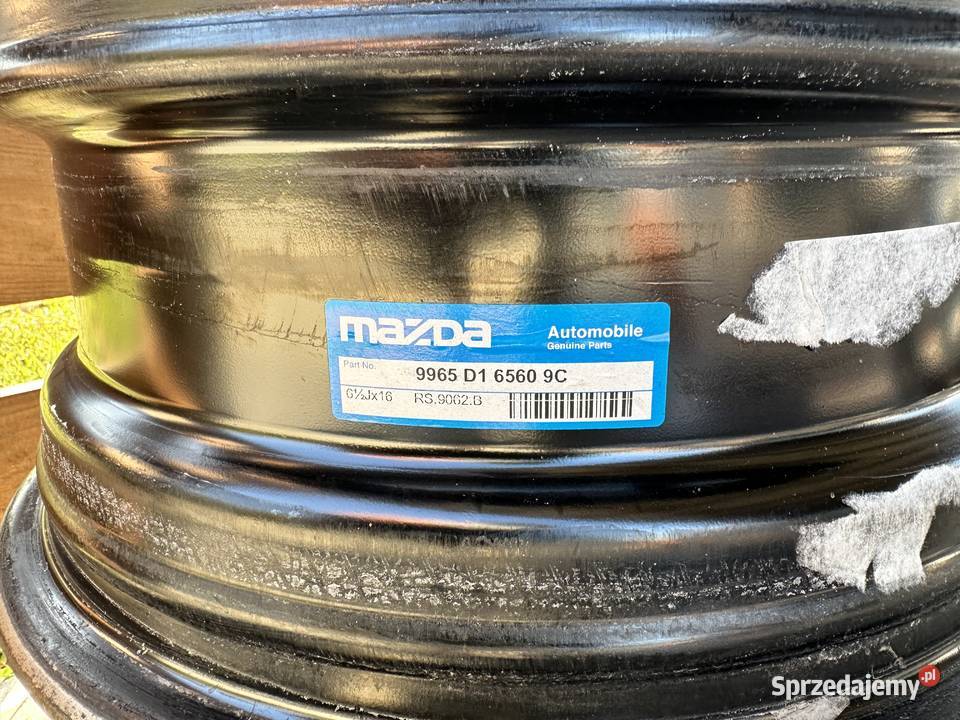 Felgi stalowe Mazda R16 5x1143 Samochodowe Gąski sprzedam