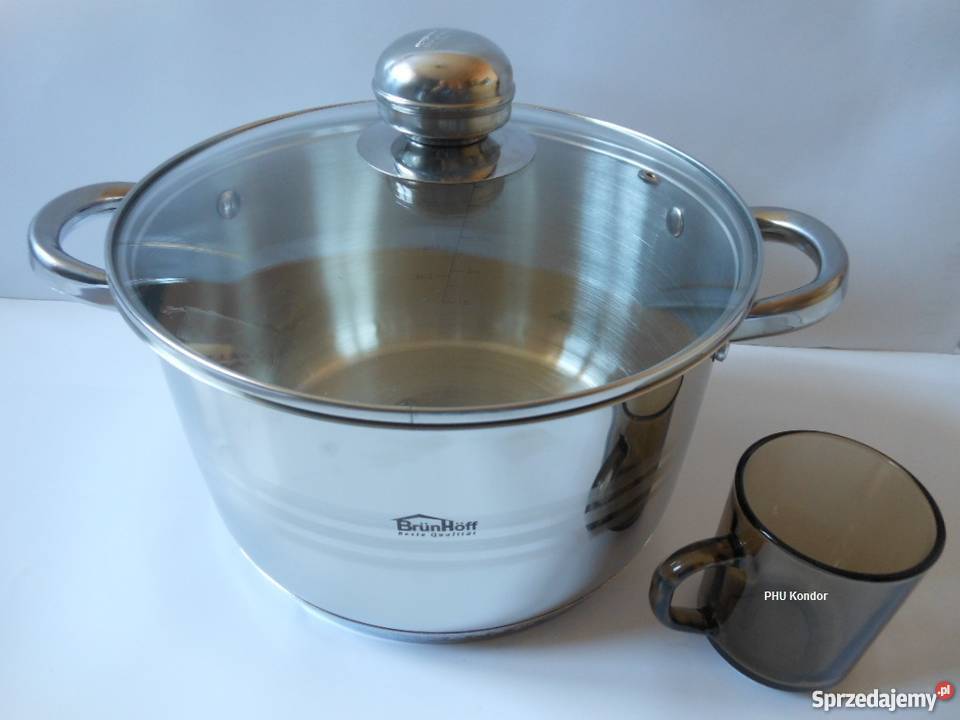 Garnek 65L Stal NIERDZEWNA 7xdno Indukcja mazowieckie Bąkowiec