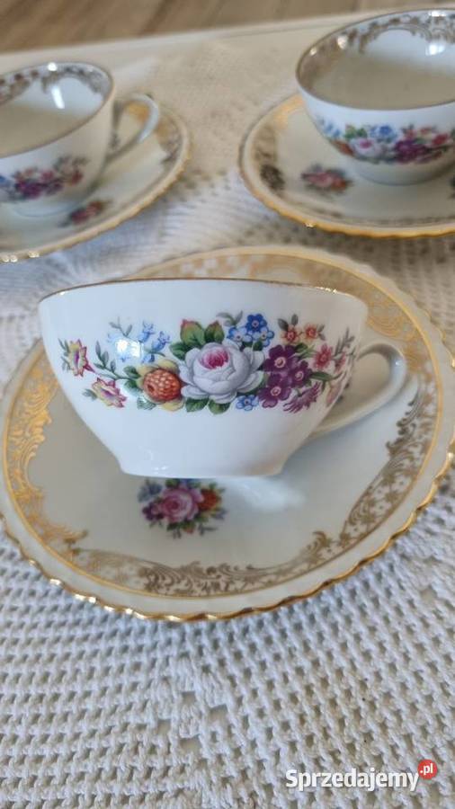 Filizanki Porcelana Limoges Wola Podłężna sprzedam