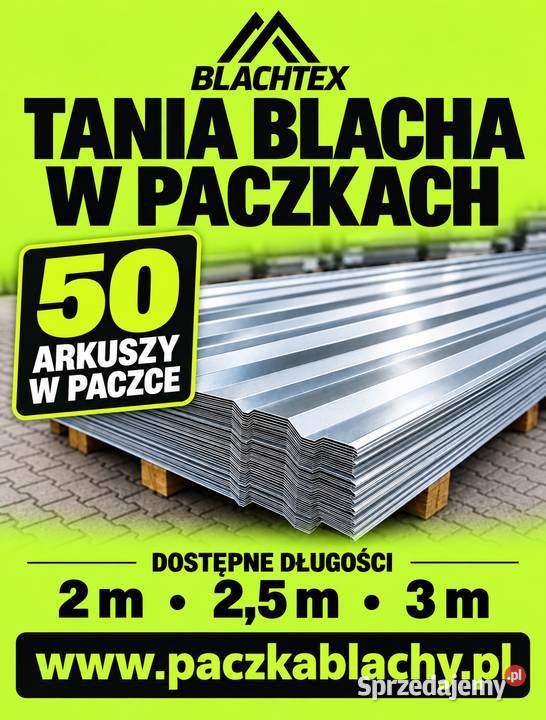 TANIA BLACHA W PACZKACH BLACHTEX Rzeszów